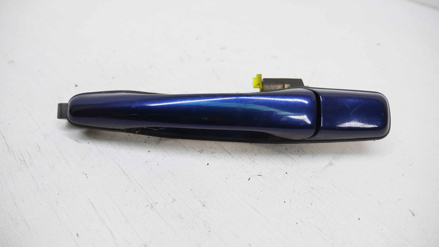 Rear Left Hand Exterior Door Handle Royal Blue - Fits Mitsubishi Lancer CS-ES Sedan 2002-2007