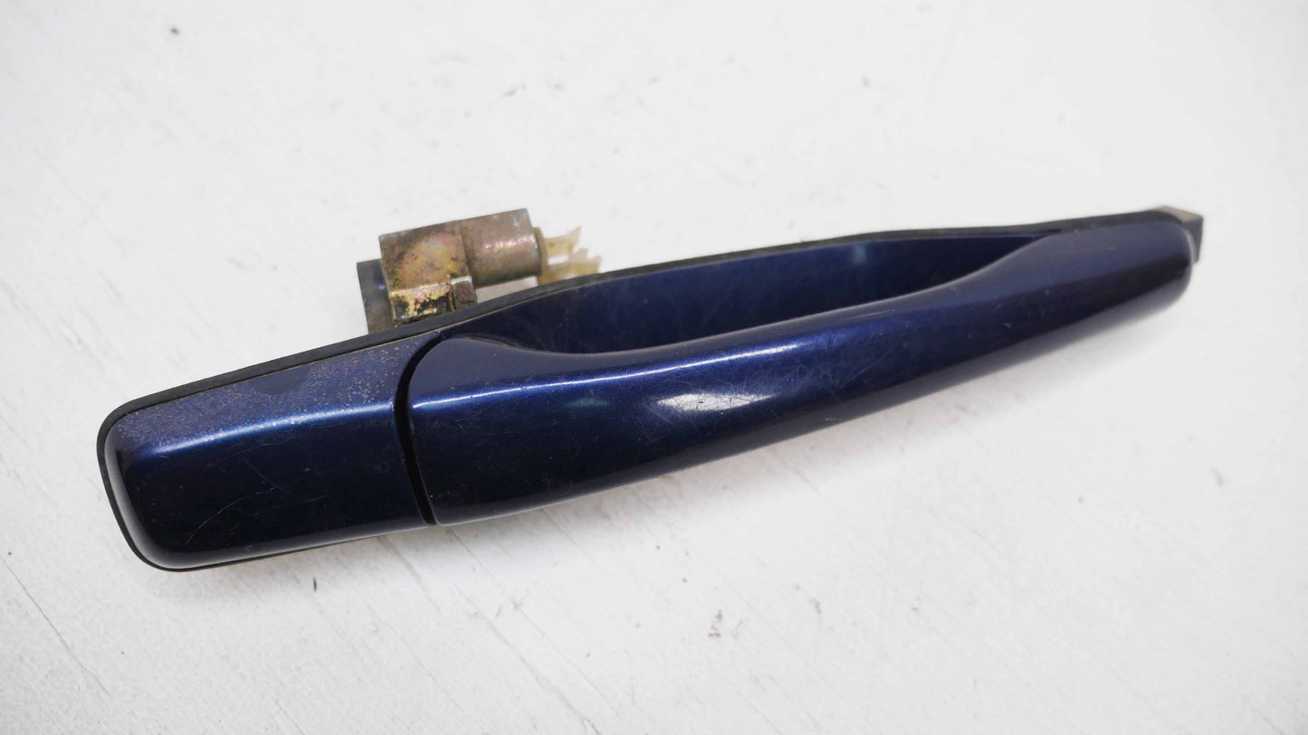 Rear RH Exterior Door Handle Royal Blue - Fits Mitsubishi Lancer CS-ES Sedan 2002-2007