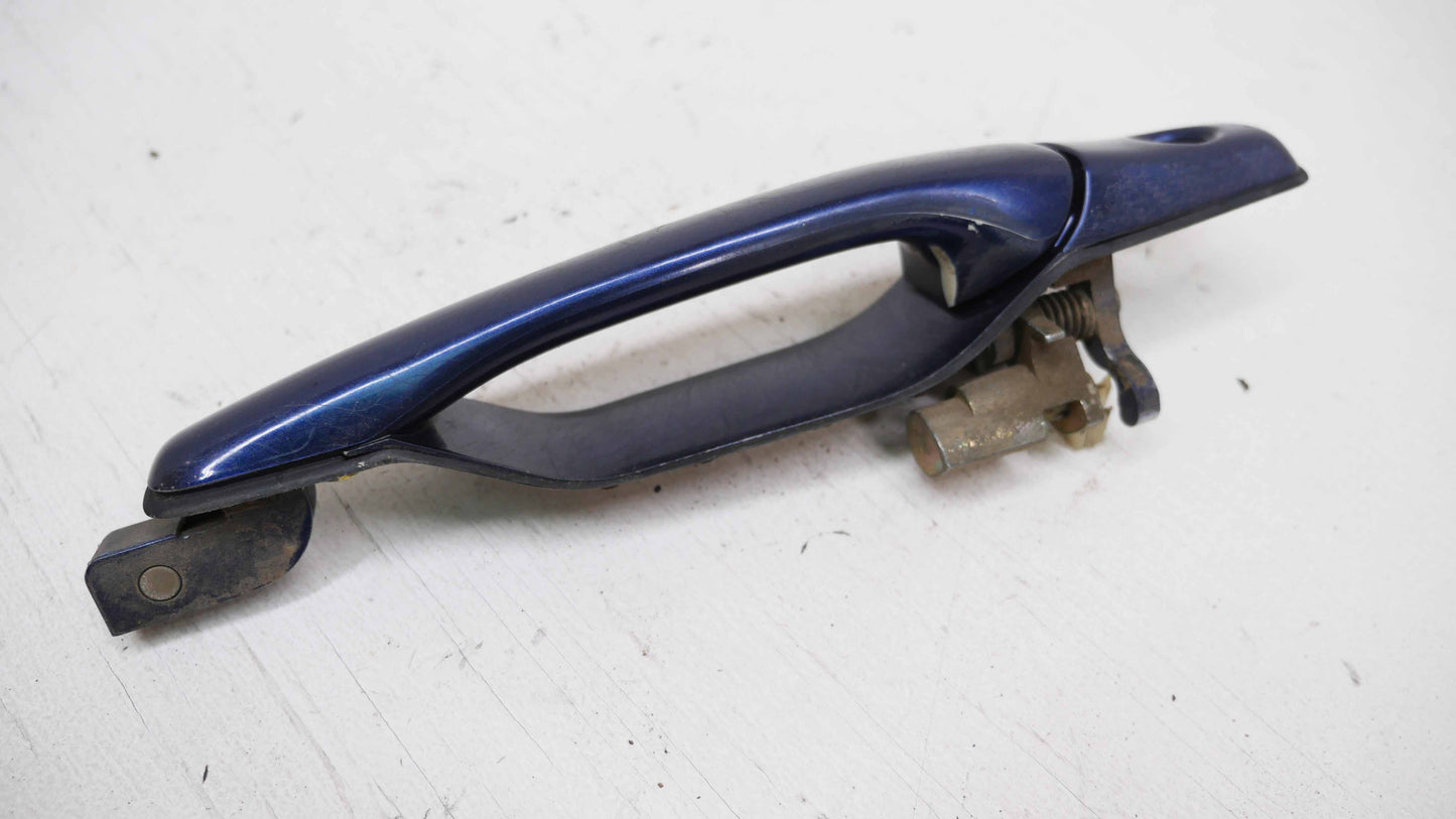 Front RH Exterior Door Handle Royal Blue - Fits Mitsubishi Lancer CS-ES Sedan 2002-2007