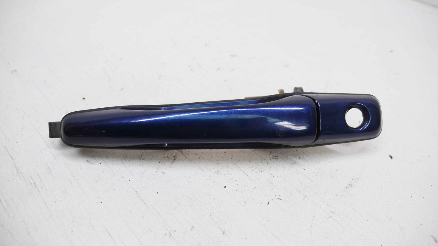 Front LH Exterior Door Handle Royal Blue - Fits Mitsubishi Lancer CS-ES Sedan 2002-2007