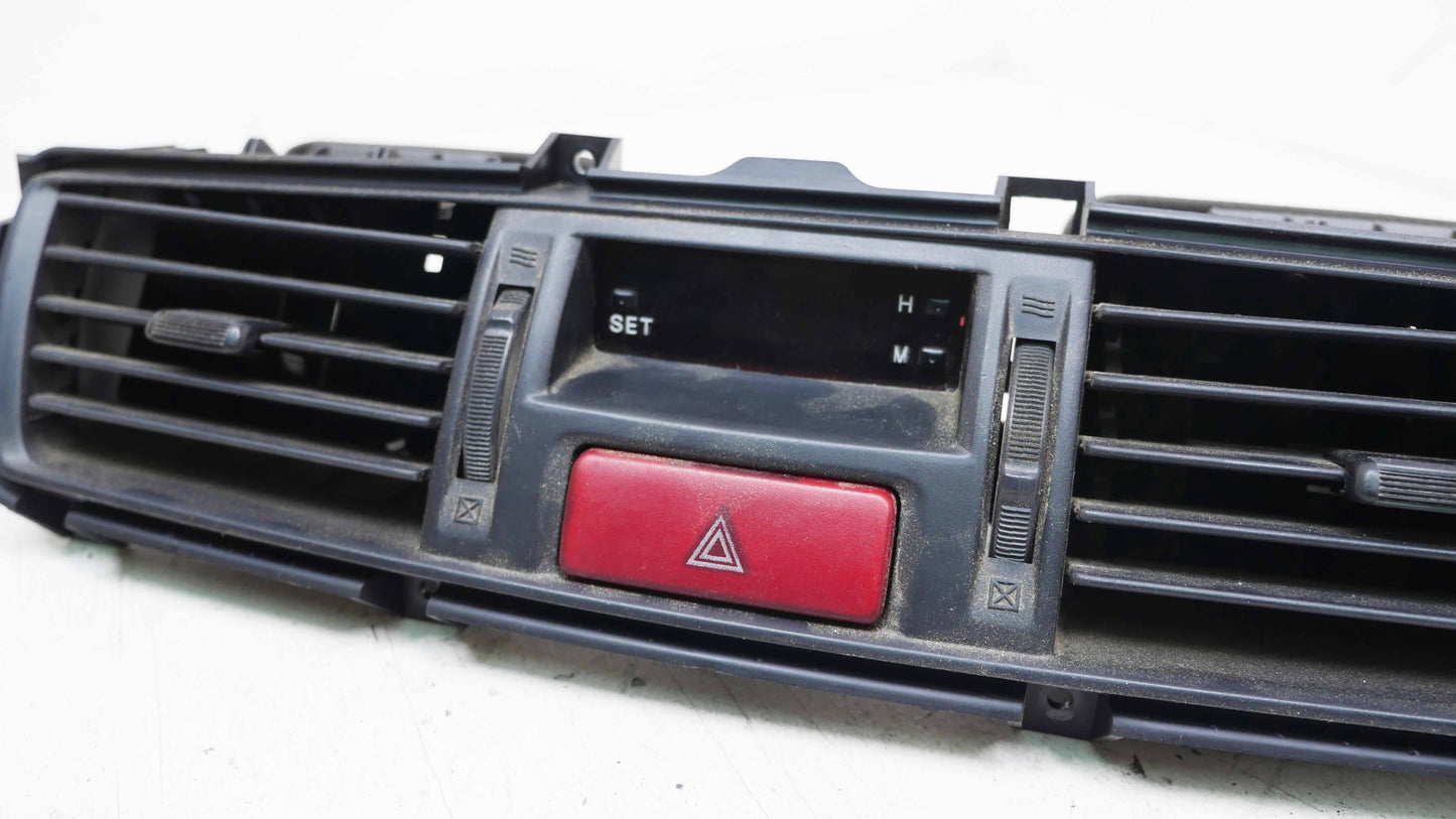 Center Dash Vents, Clock and Hazard Light Switch - Fits Mitsubishi Lancer CS-ES Sedan 2002-2007