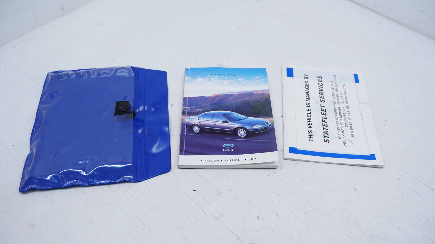 Owners Manual and Service Book - Fits Ford Falcon AU 1998-2002