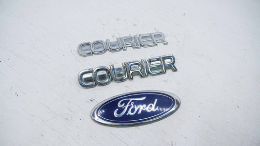 Guard and Tail Gate Badges - Fits Ford Courier GL-PH 4x4 1998-2006