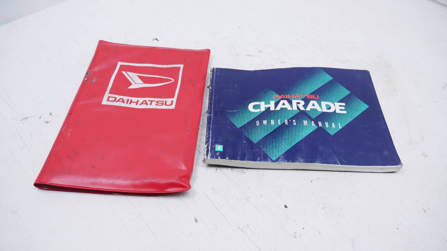 Owners Manual - Fits Daihatsu Charade G200RS 1993-1996