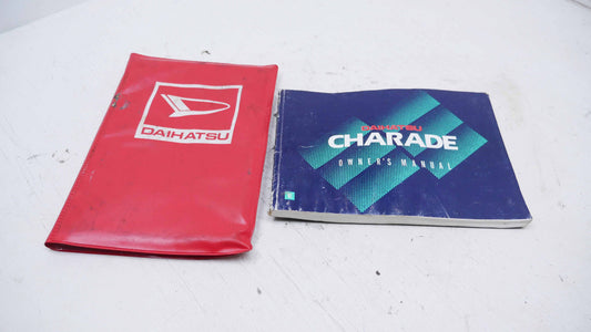 Owners Manual - Fits Daihatsu Charade G200RS 1993-1996