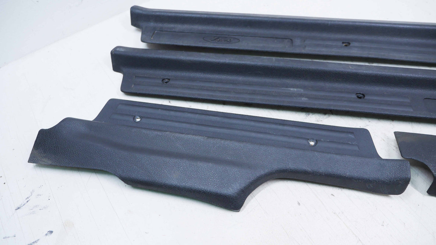 Scuff Plate Set Black - Fits Ford Falcon BA 2002-2005