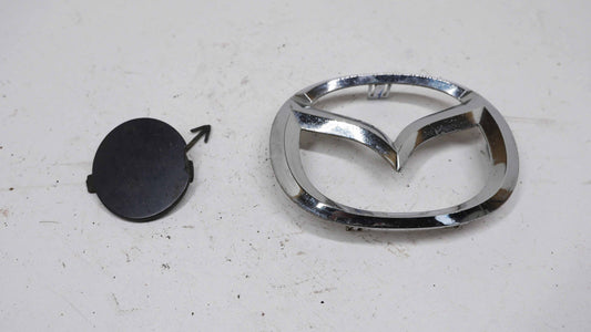 Front Bar Badge and Tow Point Cover - Fits Mazda 3 BK SP23 2003-2009