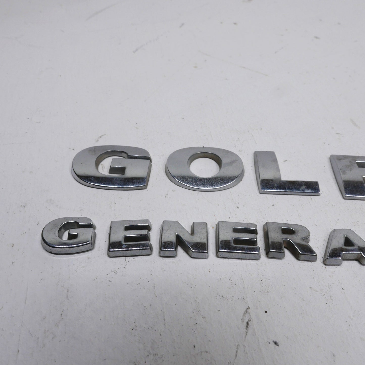 Golf Generation Rear Hatch Badges - Fits Volkswagen Golf Mk4 1J Hatch 1997-2003