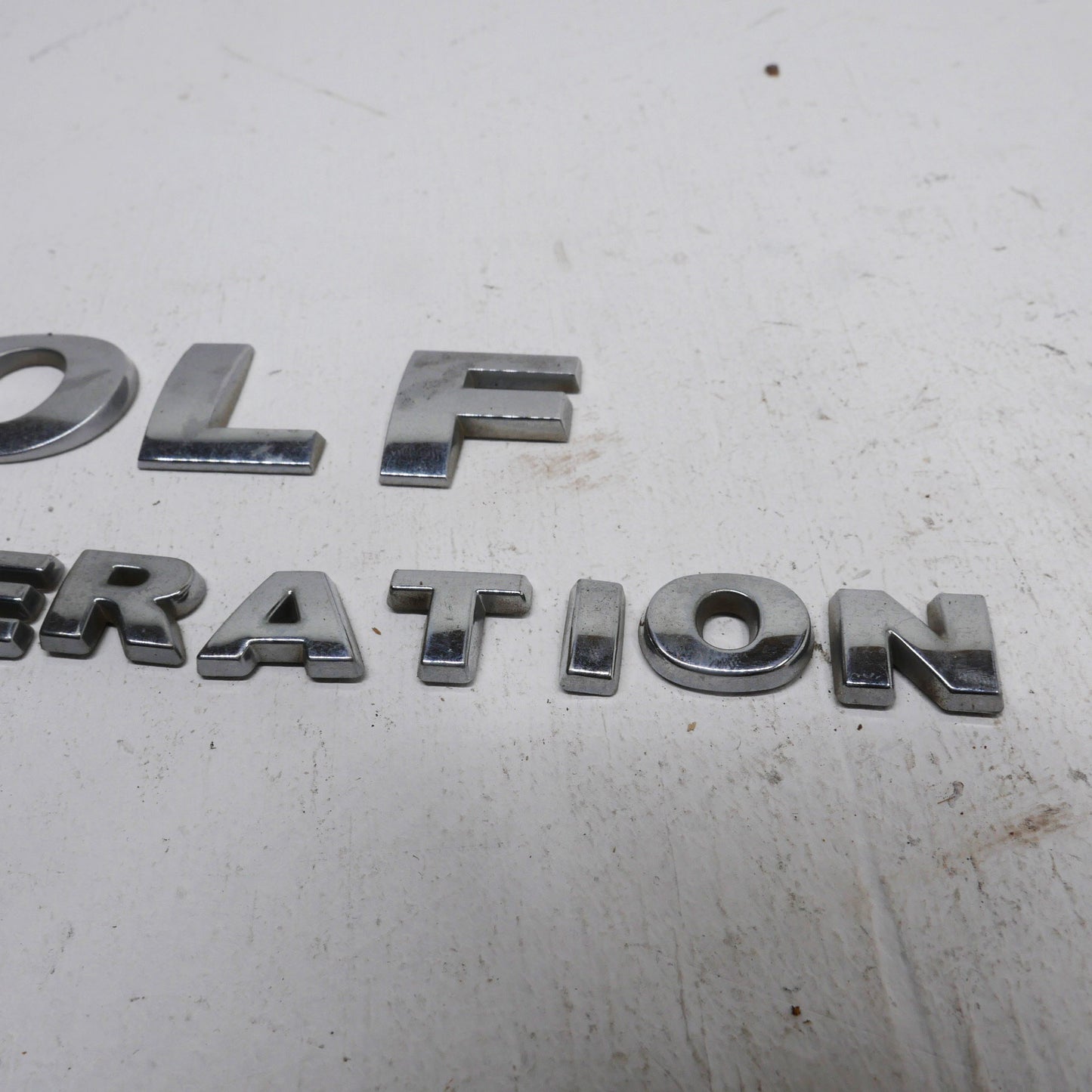 Golf Generation Rear Hatch Badges - Fits Volkswagen Golf Mk4 1J Hatch 1997-2003