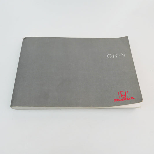 Owners Manual - Fits Honda CRV RD1 SUV Gen1 1997-2001