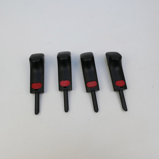 4 x Black Door Lock Button Snibs - Fits Holden Commodore VZ 2004-2006