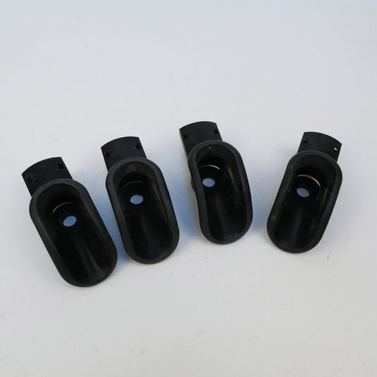 4 x Door Lock Button Snob Trim Black - Fits Holden Commodore VZ 2004-2006