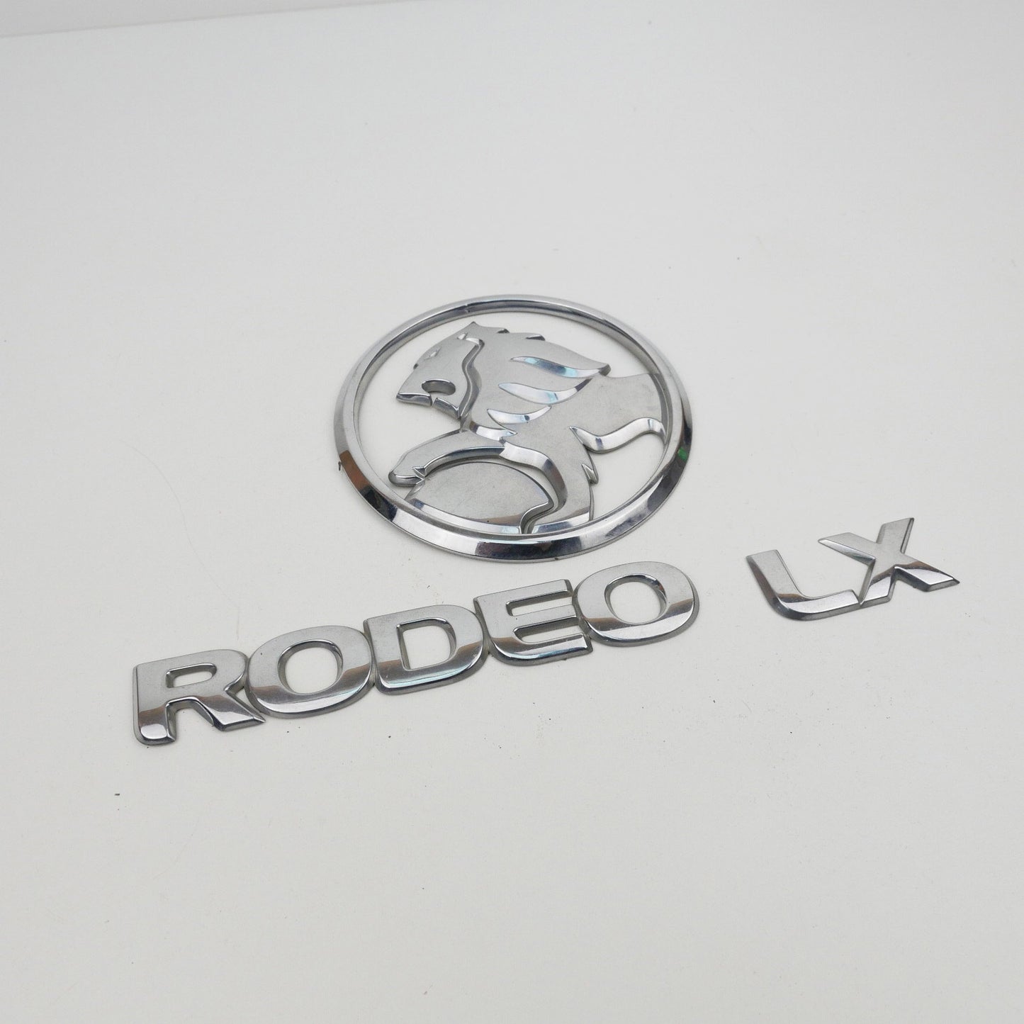 Rear Tail Gate Badges Holden Rodeo LX - Fits Holden Rodeo RA 4X4 4JH1 LX 2003-2008