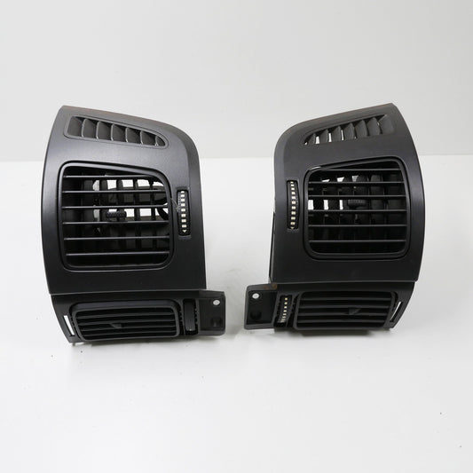 LH and RH Dash Vents Black - Fits Ford Ford Falcon BA Wagon 2002-2005