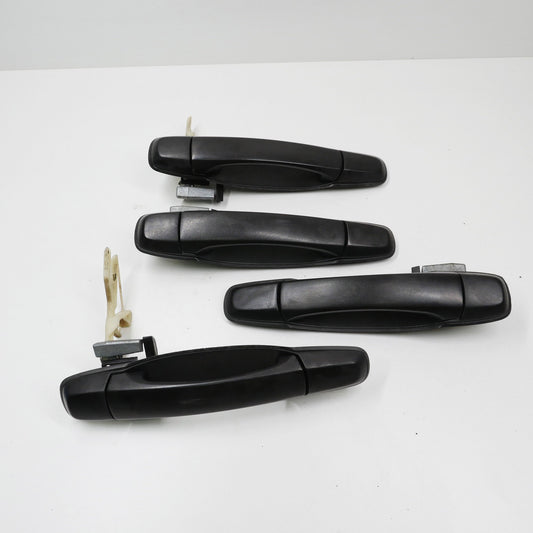 Exterior Door Handle Set Black - Fits Subaru Forester SG EJ25 2002-2008