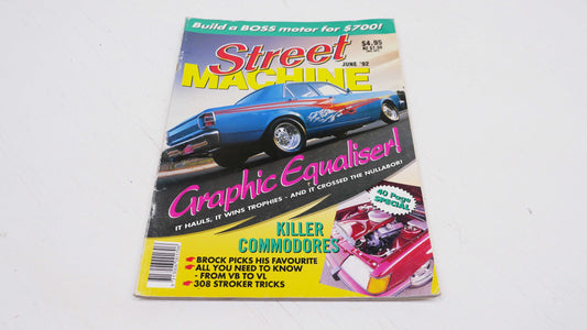 June 92 - Vintage Street Machine Magazine