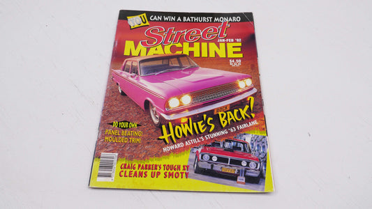 Jan-Feb 92 - Vintage Street Machine Magazine