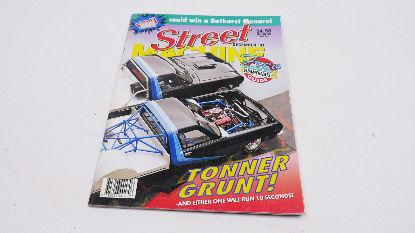 Dec 91 - Vintage Street Machine Magazine