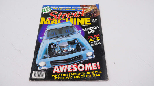 Jan-Feb 91 - Vintage Street Machine Magazine