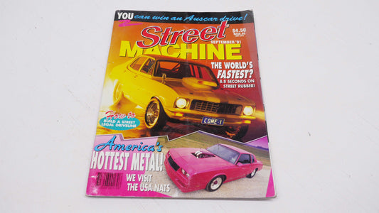 Sept 91 - Vintage Street Machine Magazine