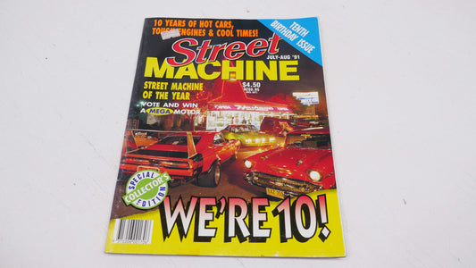 July-Aug 91 - Vintage Street Machine Magazine