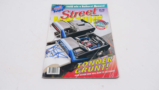 Dec 91 - Vintage Street Machine Magazine