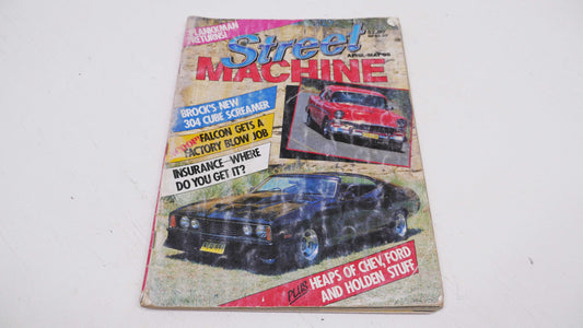 April-May 85 - Vintage Street Machine Magazine