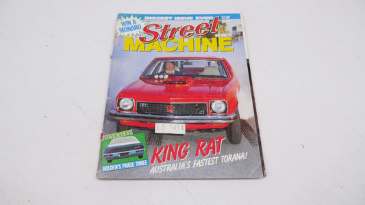 Aug-Sept 85 - Vintage Street Machine Magazine