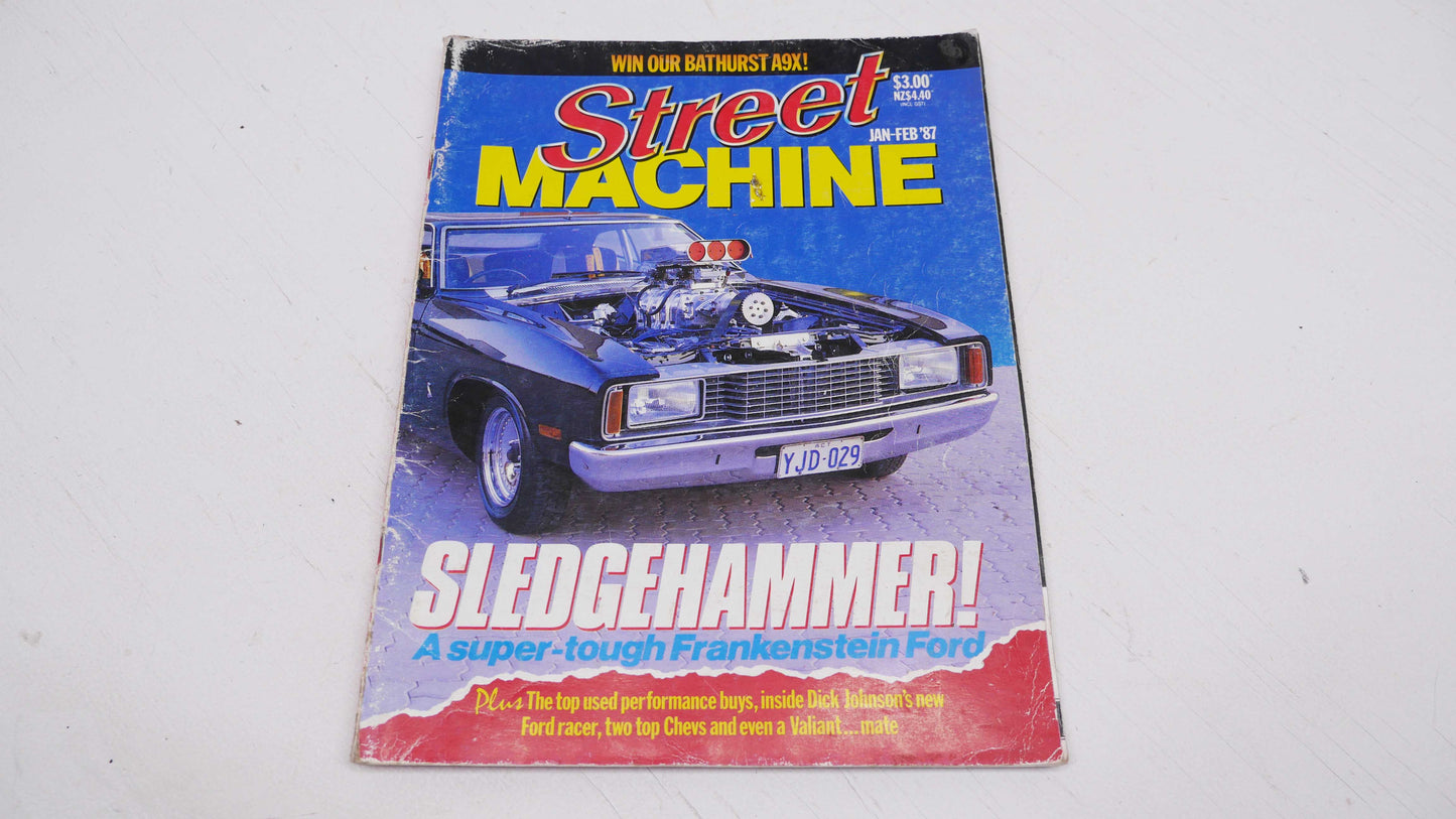 Jan-Feb 87 - Vintage Street Machine Magazine