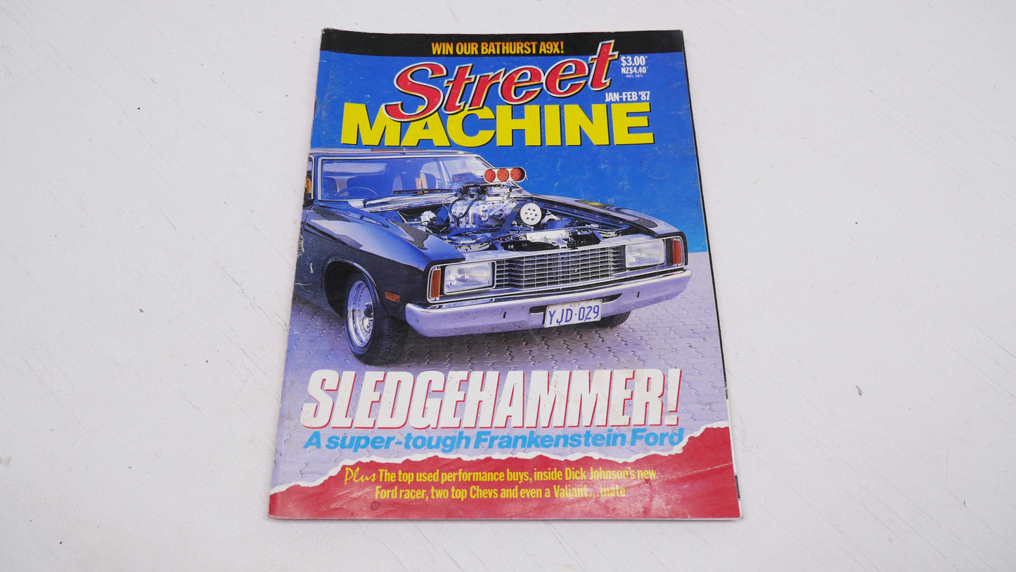 Jan-Feb 87 - Vintage Street Machine Magazine