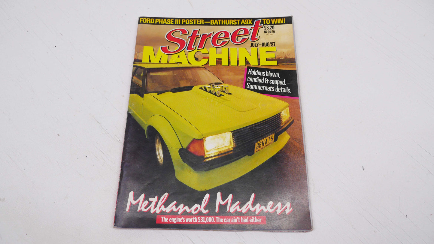 July-Aug 87 - Vintage Street Machine Magazine