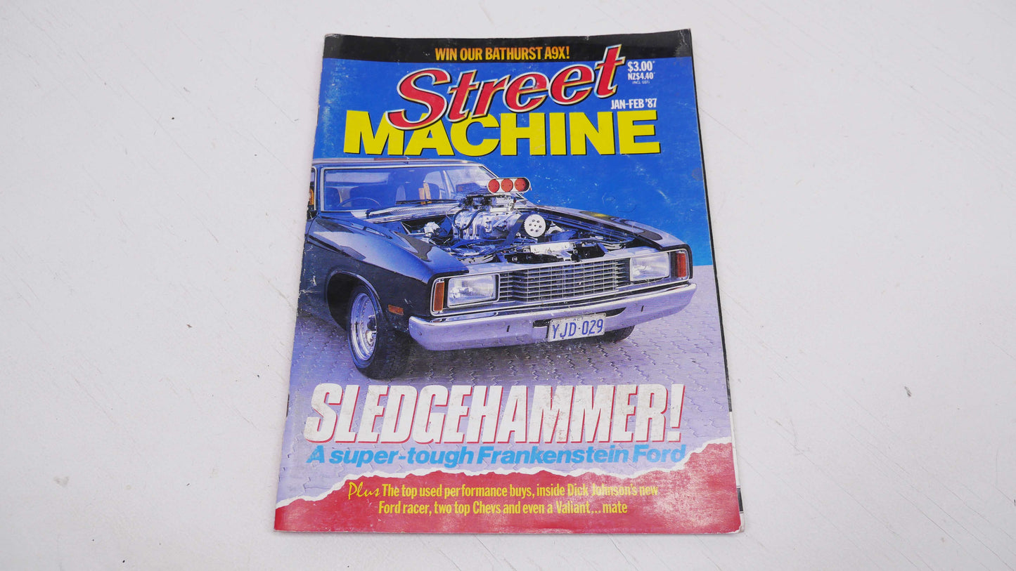 Jan-Feb 87 - Vintage Street Machine Magazine