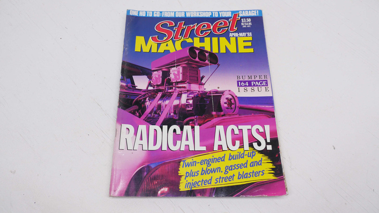 April-May 88 - Vintage Street Machine Magazine