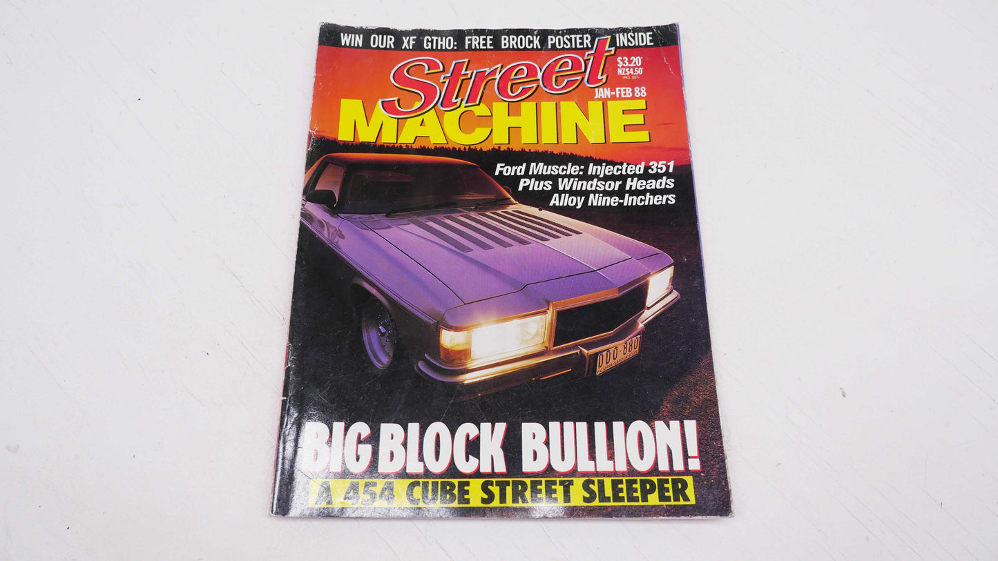 Jan-Feb 88 - Vintage Street Machine Magazine