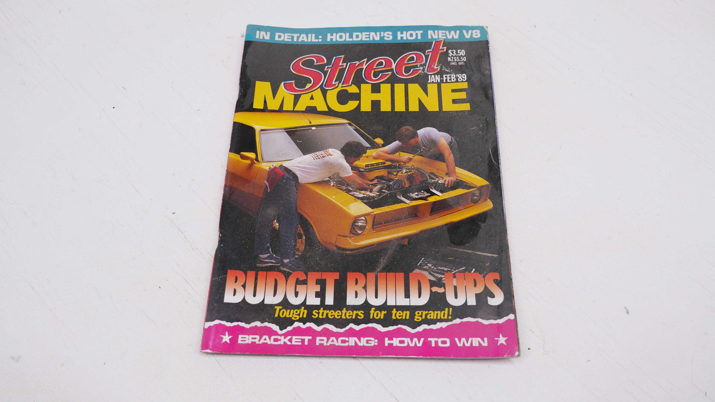 Jan-Feb 89 - Vintage Street Machine Magazine