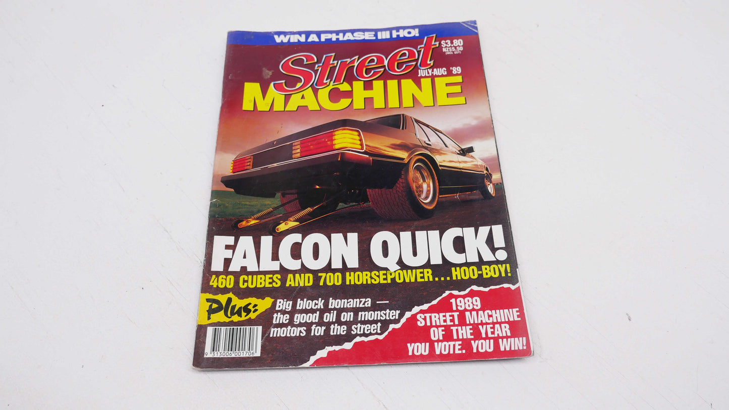 July-Aug 89 - Vintage Street Machine Magazine