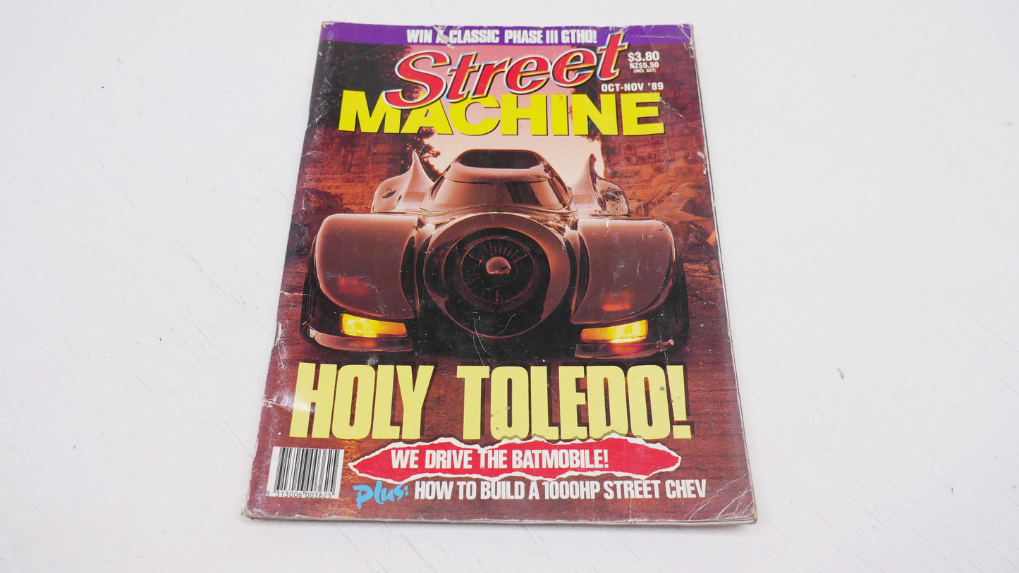 Oct-Nov 89 - Vintage Street Machine Magazine