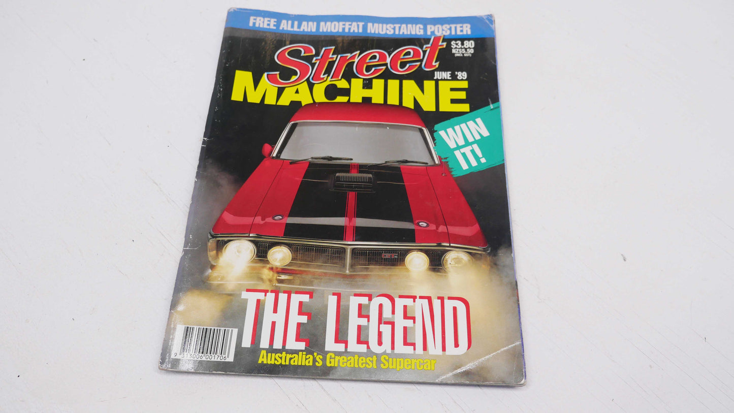 June 89 - Vintage Street Machine Magazine