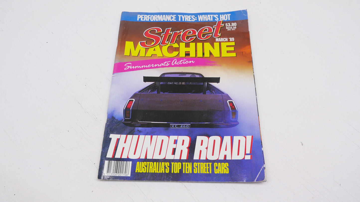 March 89 - Vintage Street Machine Magazine