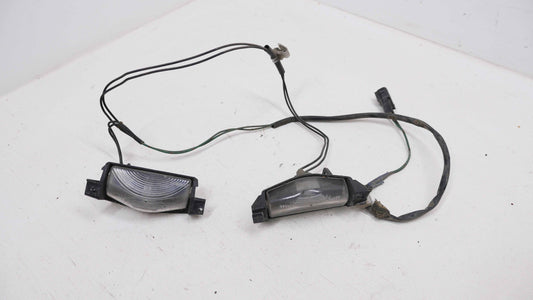 Rear Bumper Number Plate Lights and Plug - Fits Mazda 3 BL 2010-2013